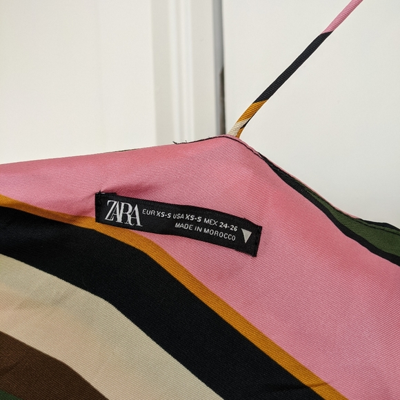 Zara silky scarf tank top - Picture 5 of 8